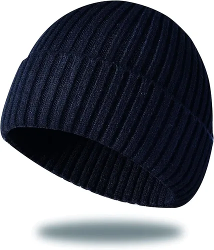 Miniatura 28 de Gorro de invierno para hombre y mujer, gorro de lana de punto para actividades al aire libre y uso diario