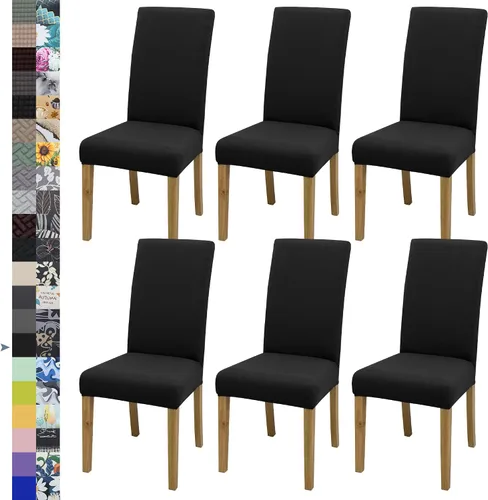 Miniatura 51 de BIETYONE - Fundas para sillas de comedor, juego de 2 fundas para sillas de comedor o cocina, lavables, protectoras, para sillas Parsons