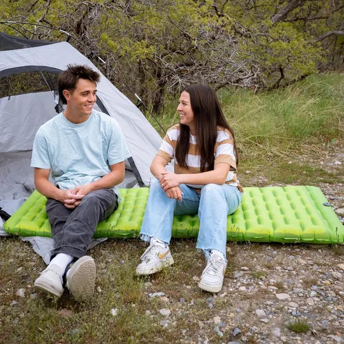 Miniatura 5 de ATEPA ThermAir - Colchoneta de dormir ultraligera para camping y mochilero, 6 colchones de aire aislados de valor R, colchoneta inflable compacta