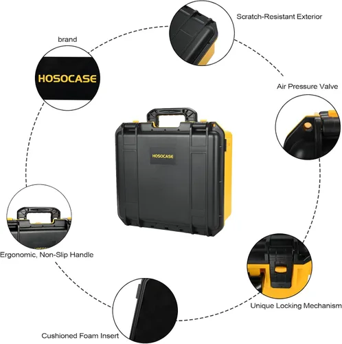 Miniatura 3 de Estuche de almacenamiento para batería Dewalt de 20 V: estuches duros impermeables para baterías Dewalt 20V/12V/60V, organizador de almacenamiento