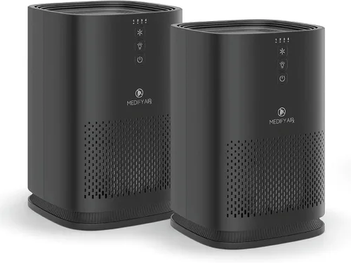 Miniatura 10 de Medify MA-14 - Purificador de aire con filtro True HEPA H13, cubre 800 pies cuadrados en 1 h, para alérgenos, humo, polvo, olores y más, silencioso
