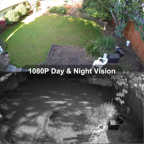 Miniatura 6 de Cámara CCTV de 2MP HD 1080P 4 en 1 (TVI/AHD/CVI/960H/CVBS) Cámara domo de seguridad, lente varifocal de 0.110-0.472 in videovigilancia analógica