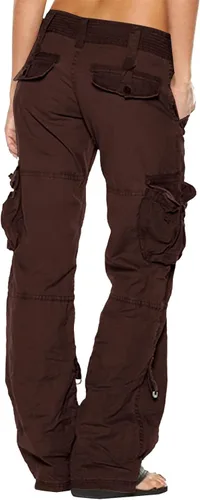 Miniatura 5 de TAPIYANG Pantalones cargo para mujer, pantalones casuales de talla grande, pantalones de yoga, pantalones de trabajo de moda, pantalones sueltos
