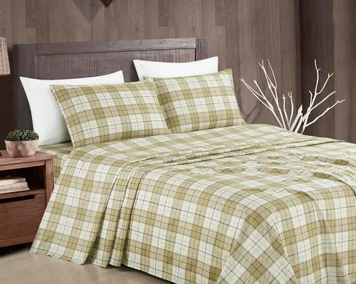 Miniatura 22 de Chezmoi Collection Juego de sábanas geométricas Lodge de 3 piezas tamaño Twin - Multicolor azul con estampado de diamante, microfibra cepillada