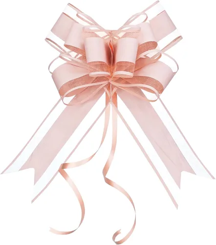Miniatura 14 de Lazos para envolver regalos, 15 lazos de regalo grandes a granel para paquetes de regalos, cestas de regalo, Navidad, boda y decoración de fiestas