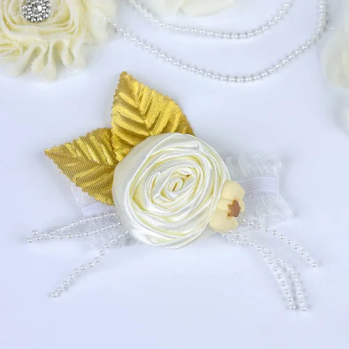 Miniatura 14 de Faja de maternidad para baby shower, juego de pines de ramillete para mamá para ser papá para ser padre (girasol amarillo)
