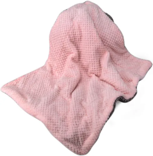 Miniatura 5 de Manta mullida o manta mullida para bebé niña o niño, suave y cálida y acogedora manta de vellón coral para bebé, bebé o recién nacido, manta