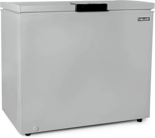 Newair Congelador de cofre de 6.7 pies cúbicos con cesta extraíble, congelador profundo silencioso, control digital de temperatura, alarma de puerta