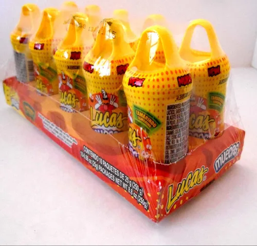 Miniatura 2 de Lucas Paleta de sabor Tamarindo Muecas con chile en polvo
