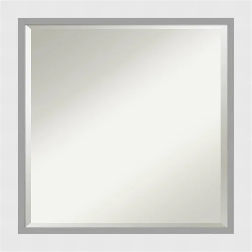 Miniatura 66 de Amanti Art Espejo de pared, espejo de marco de madera blanca lavada para decoración de pared o uso como espejo de baño para sobre el fregadero