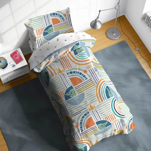 Miniatura 20 de Sunny Side Up Bluey & Friends - Juego de edredón tamaño completo, ropa de cama infantil de 7 piezas, incluye edredón, sábanas y funda de almohada
