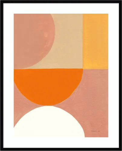 Miniatura 15 de Amanti Art Danhui Nai - Lienzo decorativo para pared, 41 x 33 pulgadas, diseño retro abstracto en V brillante, arte de pared abstracto, decoración