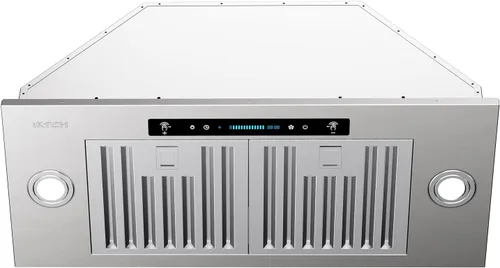 IKTCH Campana extractora de 30 pulgadas, 900 CFM, convertible con conductos/sin conductos, campana de ventilación de cocina de acero inoxidable, con