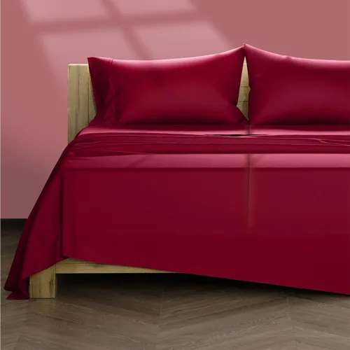 Miniatura 68 de TEXAS LINEN CO. Juego de sábanas de algodón egipcio Split King - 600 número de hilos, 5 piezas, sábanas blancas para cama ajustable, fibra 19: Raya