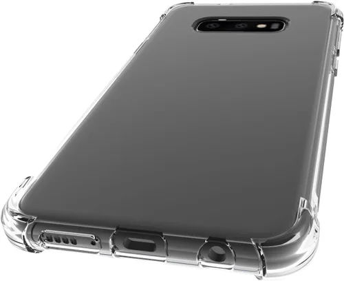Miniatura 4 de USTIYA Funda para Samsung Galaxy S10e Clear TPU Cuatro Esquinas Cubierta Protectora Transparente Suave Funda