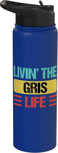 Miniatura 14 de Gris Name Stainless Steel Insulated Water Bottle Black