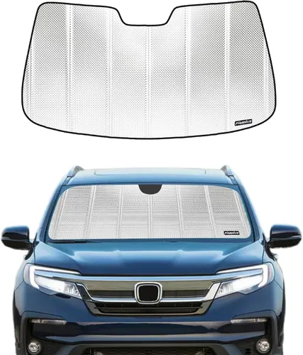 Miniatura 15 de Pigenius Windshield Sunshade for Honda Pilot 2016-2021, Ridgeline 2017-2021. Without Sensing Camera - Safeguard