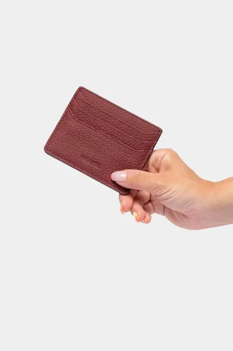 Miniatura 7 de Grande -3633 Estuches para tarjetas, Borgoña, Minimalista