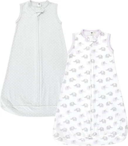 Miniatura 5 de Hudson Baby Saco de dormir unisex de algodón con manga larga para bebé, saco, manta Toile