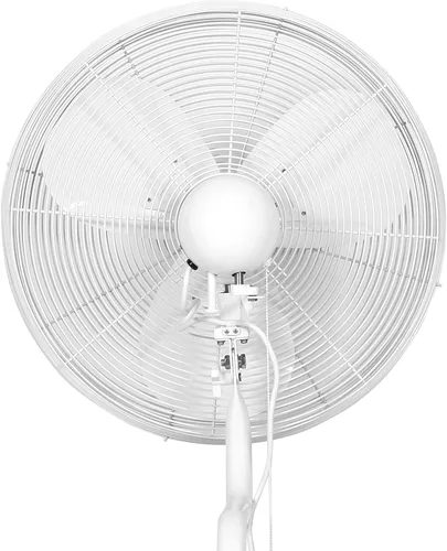 Miniatura 2 de DURAFAN Ventilador oscilante de montaje en pared para interiores y exteriores de 24" - Blanco