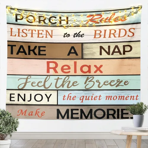 Miniatura 4 de Feelyou Tapiz de huellas de animales para niñas y niños, manta de pared de campamento y caza, huella de animales salvajes, para colgar en la pared
