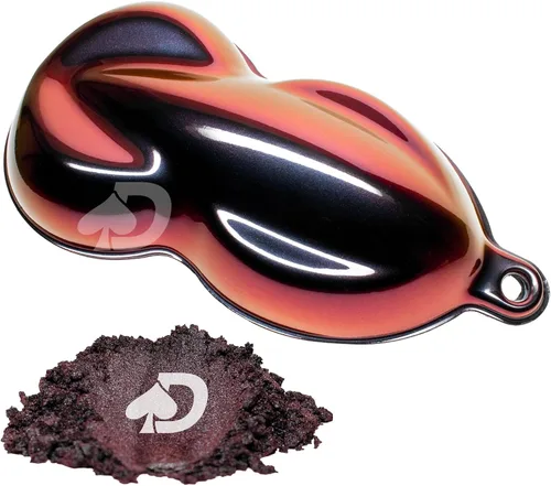 Miniatura 5 de 0.18 oz Arson SuperShift Pearl Polvo de mica camaleón intenso Pigmento de cambio de color para pintura Pigmento camaleón para pintura Polvo