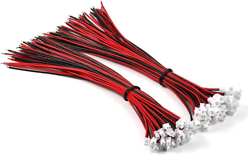 Chanzon 5.9 in extra largo Jst1.0.984 in 2 Pin Micro Plug Conector con 5.906 in UL1007 alambre de cobre estañado 30 pares
