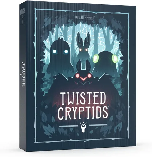 Unstable Games Twisted Cryptids Juego de Mesa - Juego de Cartas de Estrategia para Adultos y Niños - Juegos de Mesa Familiares para 2-4 Jugadores,