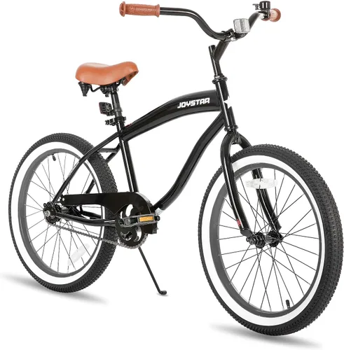 Miniatura 12 de JOYSTAR Bicicleta de crucero de playa de 20", 24", 26" para niñas, niños, hombres y mujeres, bicicletas de crucero para niños de una sola velocidad