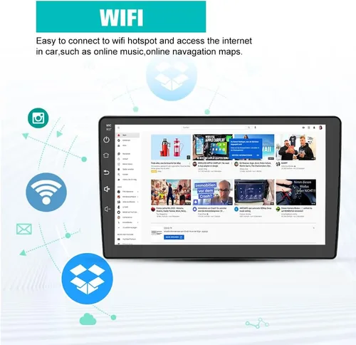 Miniatura 4 de AWESAFE Estéreo de radio de coche WiFi 5G para Chevy Silverado 2007-2013 GMC Sierra Yukon Android 13 reemplazo estéreo con CarPlay Android Auto