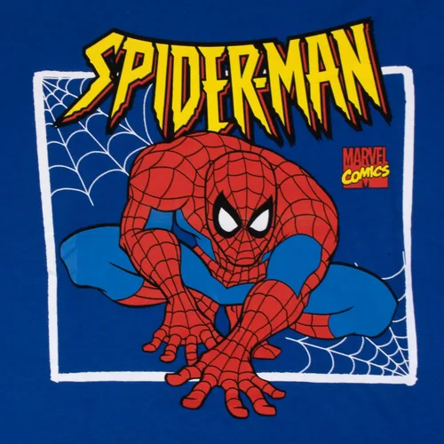 Miniatura 7 de Marvel Avengers and Spider-Man - Paquete de 3 camisetas para niños, personajes de niños, paquete de 3 camisetas