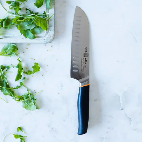 Miniatura 3 de BRA Cuchillo Santoku eficiente de 5 pulgadas 1.2x1.6x11.8 in gris