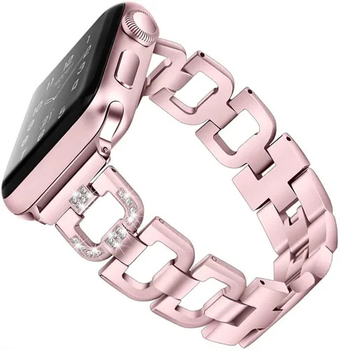 Miniatura 17 de Compatible con Apple Watch Band de 38 mm, 40 mm, 41 mm, 42 mm, 44 mm, 45 mm, 46 mm, 49 mm, correa para mujer para iwatch Series 11 10 9 8 7 6 5 4 3
