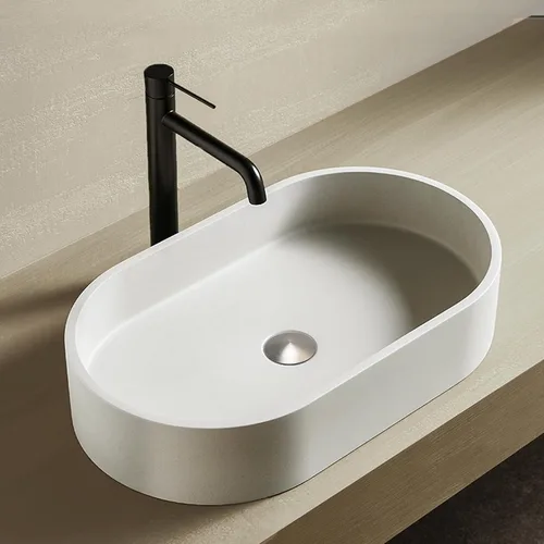 Miniatura 5 de Juego de desagüe para lavabo de baño con cesta coladora y tapón de drenaje desplegable (níquel cepillado, sin desbordamiento)
