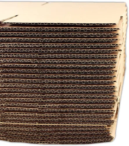 Miniatura 3 de EcoSwift 5 cajas de embalaje de la cartulina acanalada 12x6x4 que envían por correo los cartones móviles de la caja de envío