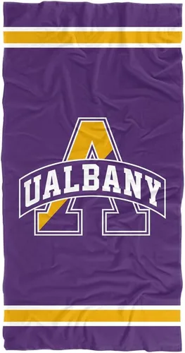 Miniatura 32 de LOGOVISION Manta Abilene Christian University, 30 x 60 pulgadas, logotipo primario CottonFront/PolyBackBeachTowel