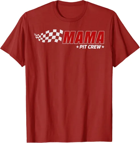 Miniatura 69 de Mama Pit Crew Race Car Birthday Family Matching Pit Crew Camiseta