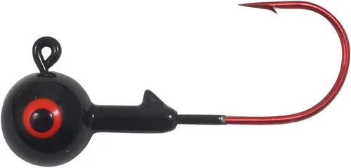 Miniatura 11 de Northland Tackle Cabezas de pesca con bolas de goma para lucioperca, lubina, trucha, cangrejo y panfish - 22 colores de señuelo, paquetes a granel