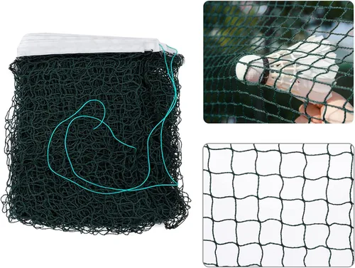 Miniatura 2 de Red de bádminton portátil para torneo con cuerda para deportes de interior y exterior, jardín, patio trasero, red de bádminton, red de bádminton