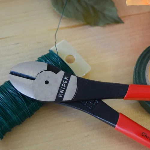 Miniatura 5 de KNIPEX Corte diagonal de alto apalancamiento, rojo
