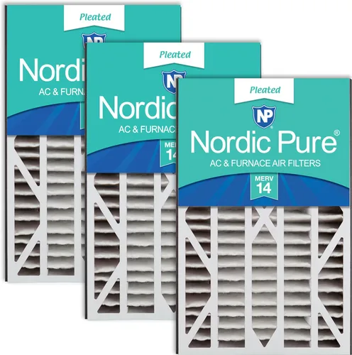 Miniatura 43 de Nordic Pure Filtros de aire de repuesto MERV 15 Plus Carbon Trion Air Bear Cub de 16 x 25 x 3 (15 13/16 x 24 5/16 x 3)