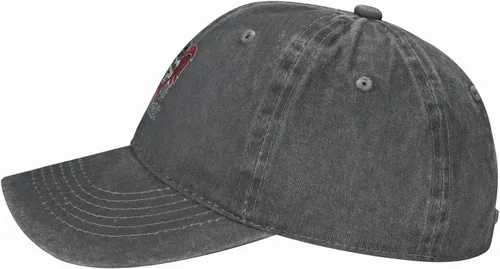 Miniatura 4 de Cowboy Hat Trendy Hats for Man and Women Djustable Four Season Outdoor Baseball Cap of Hell Skull with Angel Deep Heather