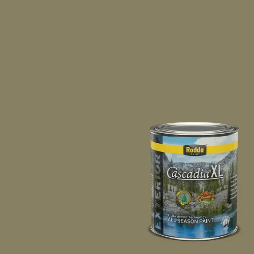 Miniatura 42 de Rodda Paint CASCADIA XL Pintura e imprimación satinada exterior en uno, cuarto de galón, resistencia industrial