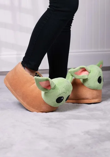 Miniatura 3 de Star Wars Grogu - Pantuflas para adultos, Verde