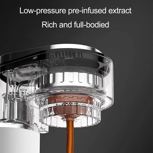 Miniatura 4 de Máquina de café espresso pequeña para el hogar, cafetera de café con leche, máquinas de capuchino para el hogar, máquina de café espresso portátil