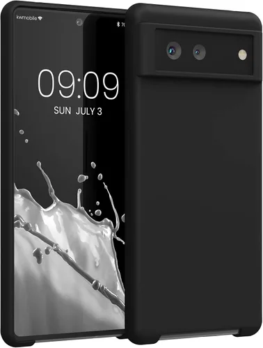 Miniatura 158 de kwmobile Funda Compatible con Google Pixel 6 Pro - Funda de teléfono de silicona TPU con acabado suave - Azul Arrecife