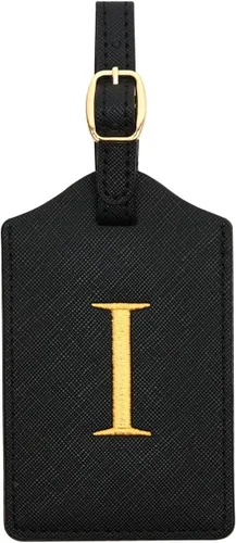 Etiqueta de equipaje de piel sintética para maleta, bolso de mano, bolsa de viaje, etiqueta de maleta, etiqueta de maleta con tarjeta de nombre y