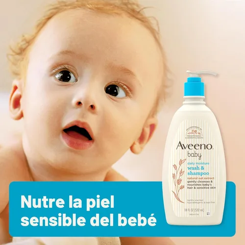 Miniatura 3 de Gel de ducha y champú Aveeno de bebé, 381371023905, 1, 1