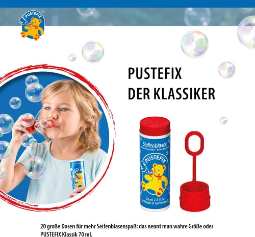 Miniatura 3 de Pustefix Burbujas con varita (los colores pueden variar)