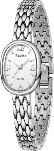 Miniatura 30 de Petite Vintage Luxury Women Watch, Japanese Movement, Elegant Retro Ladies Dress Watch, Water Resistant